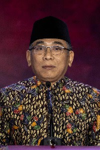 Nahdlatul Ulama chair Yahya Cholil Staquf