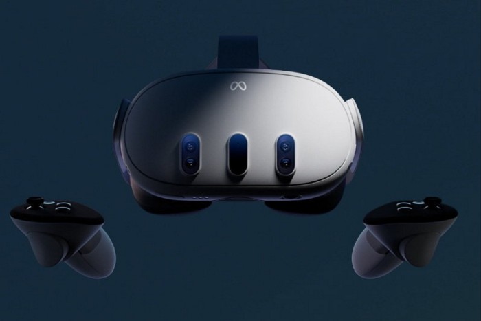 “Mixed reality” Quest 3 headset