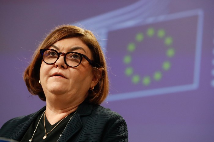 Adina Vălean, the EU’s transport commissioner